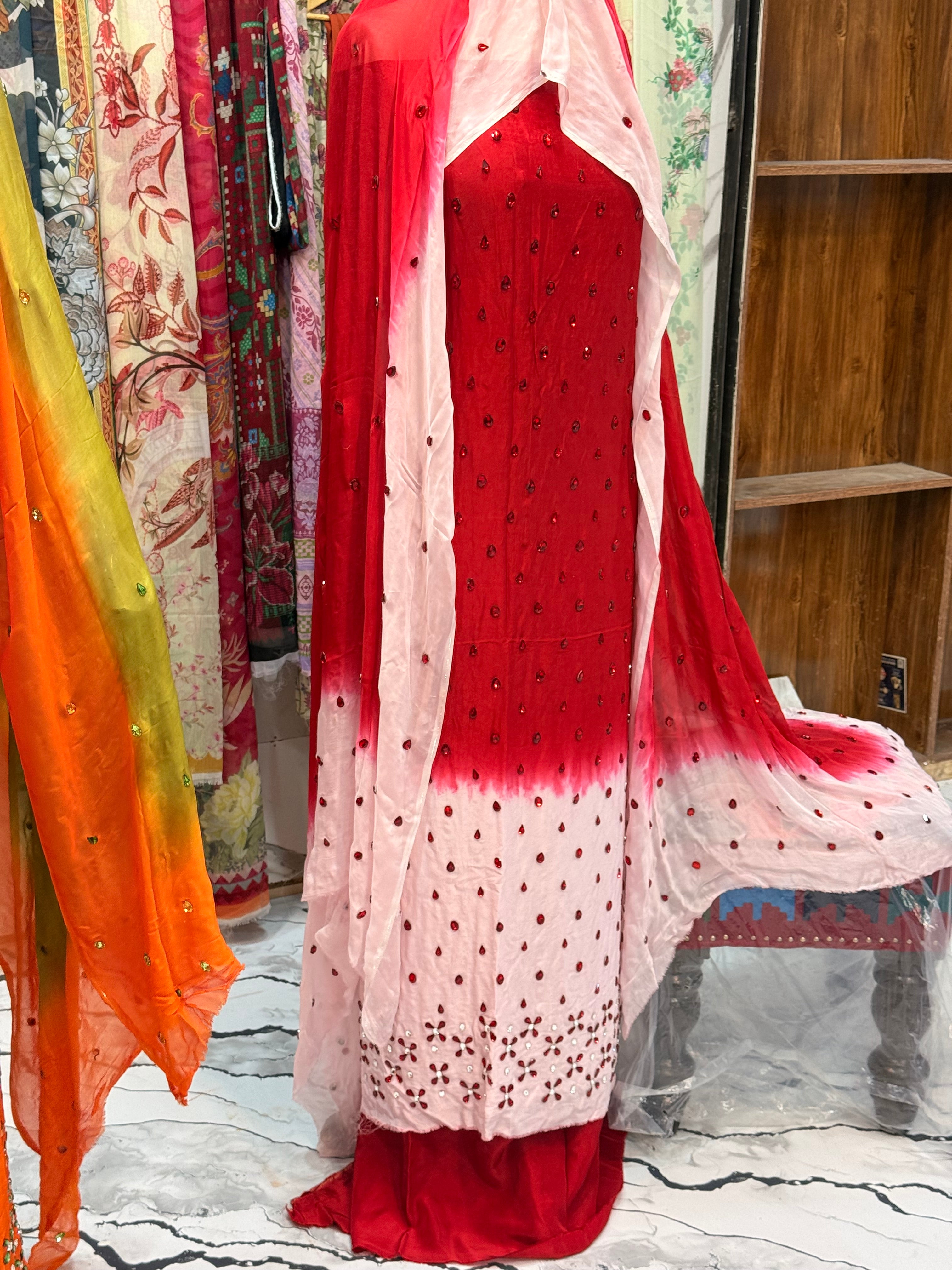 Hand Embellished Dress (unstich)