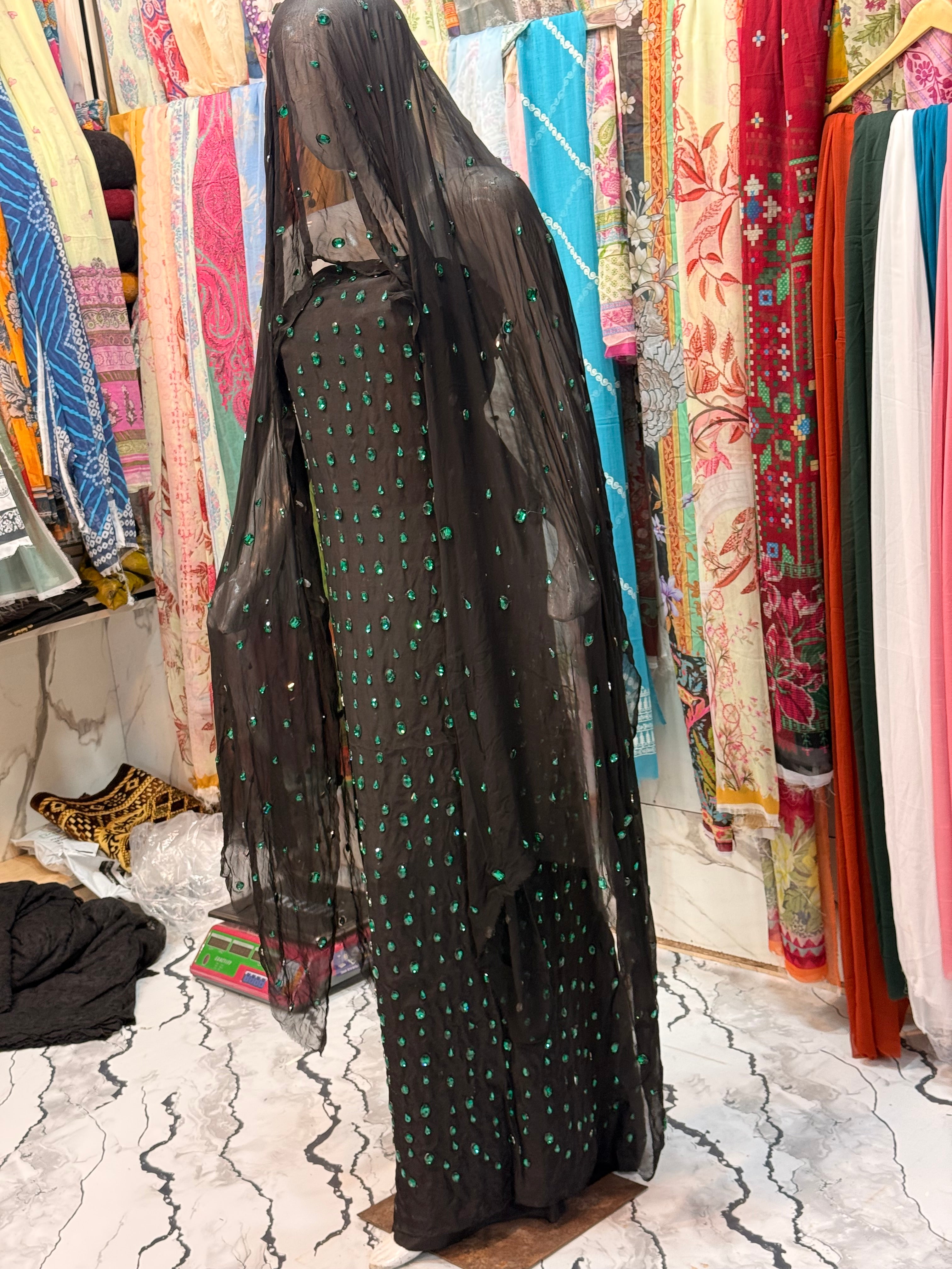 Hand Embellished Dress (unstich)