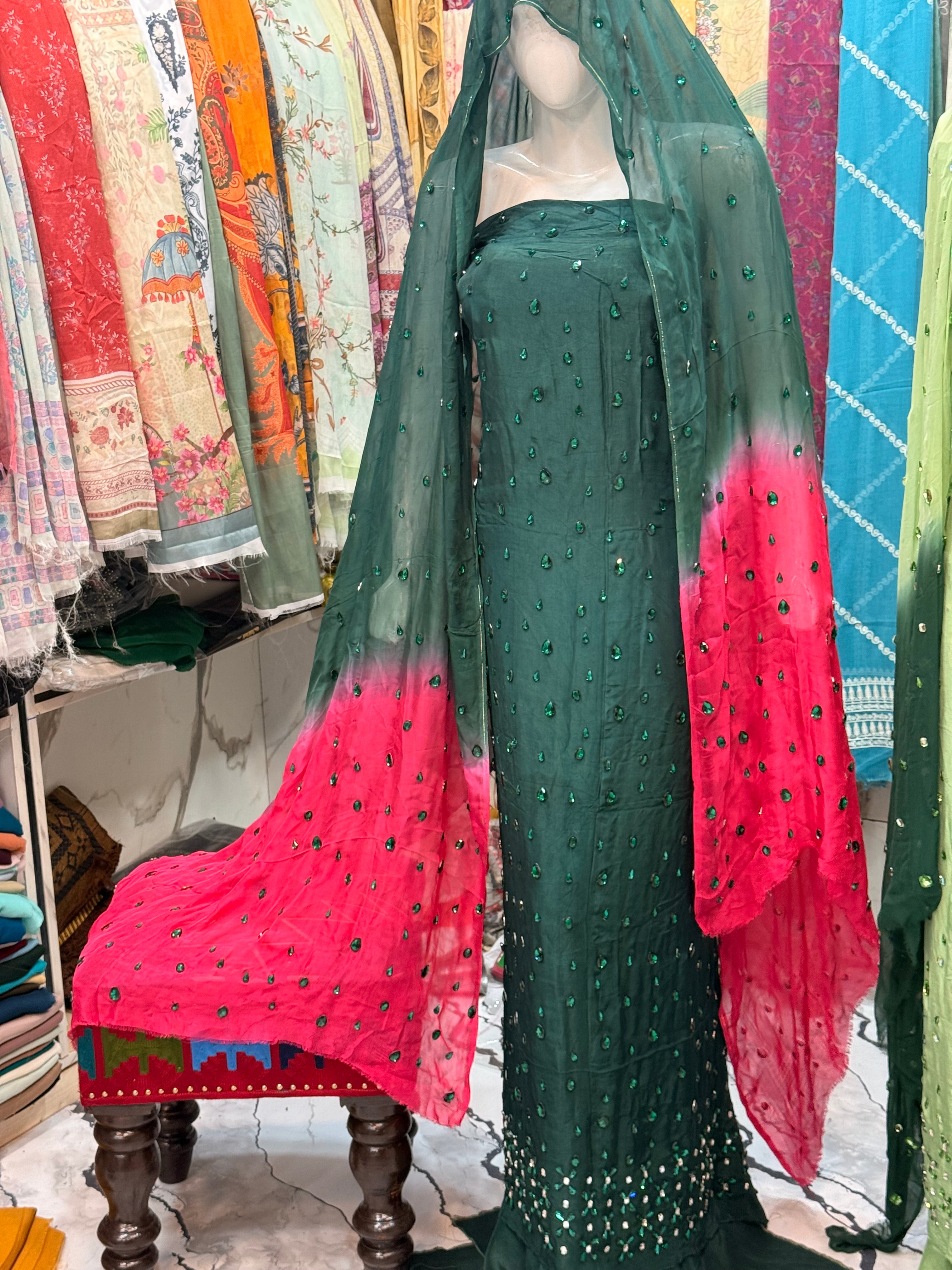 Hand Embelishment Dress