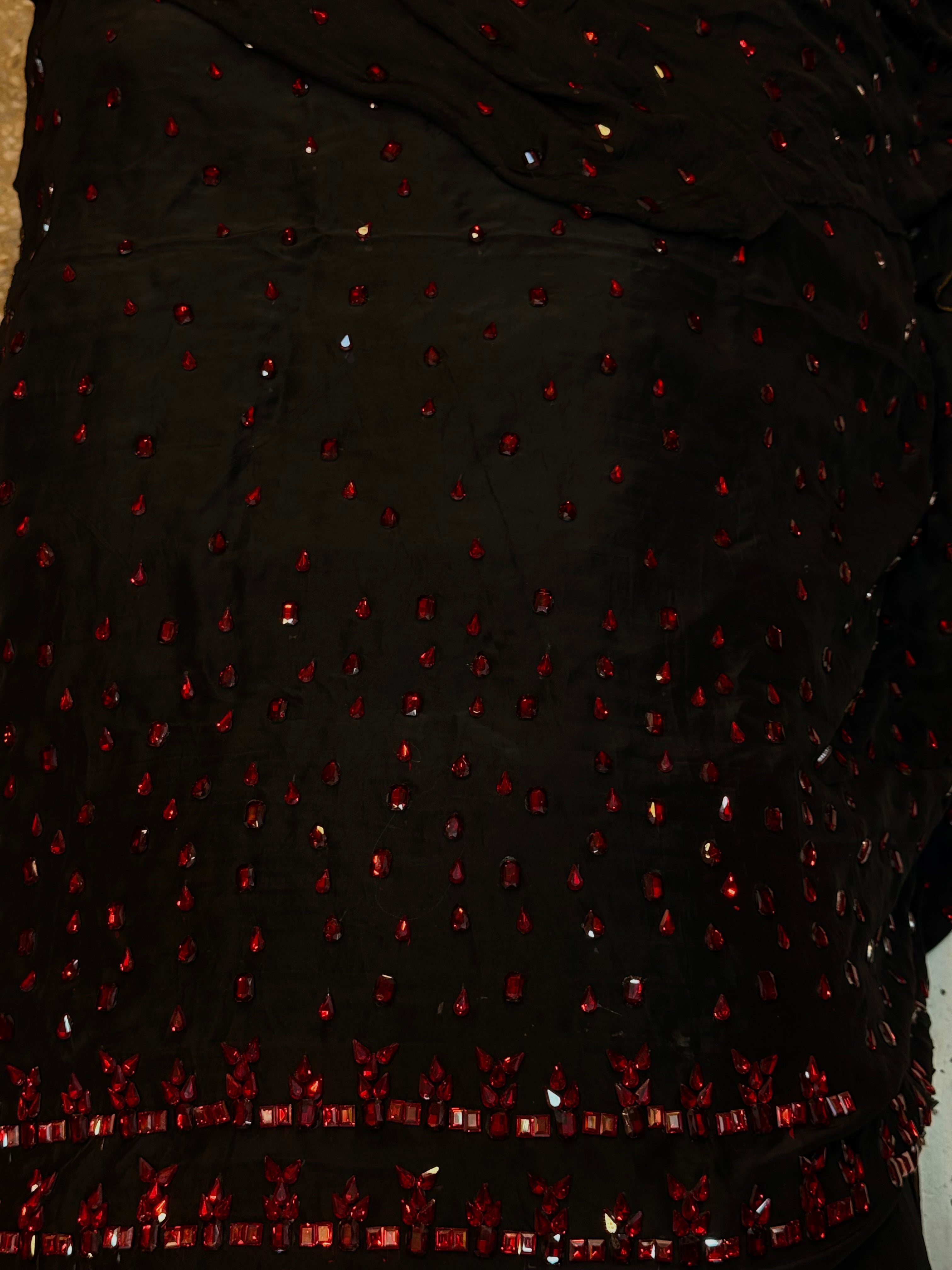 Hand Embellished Dress (unstich)