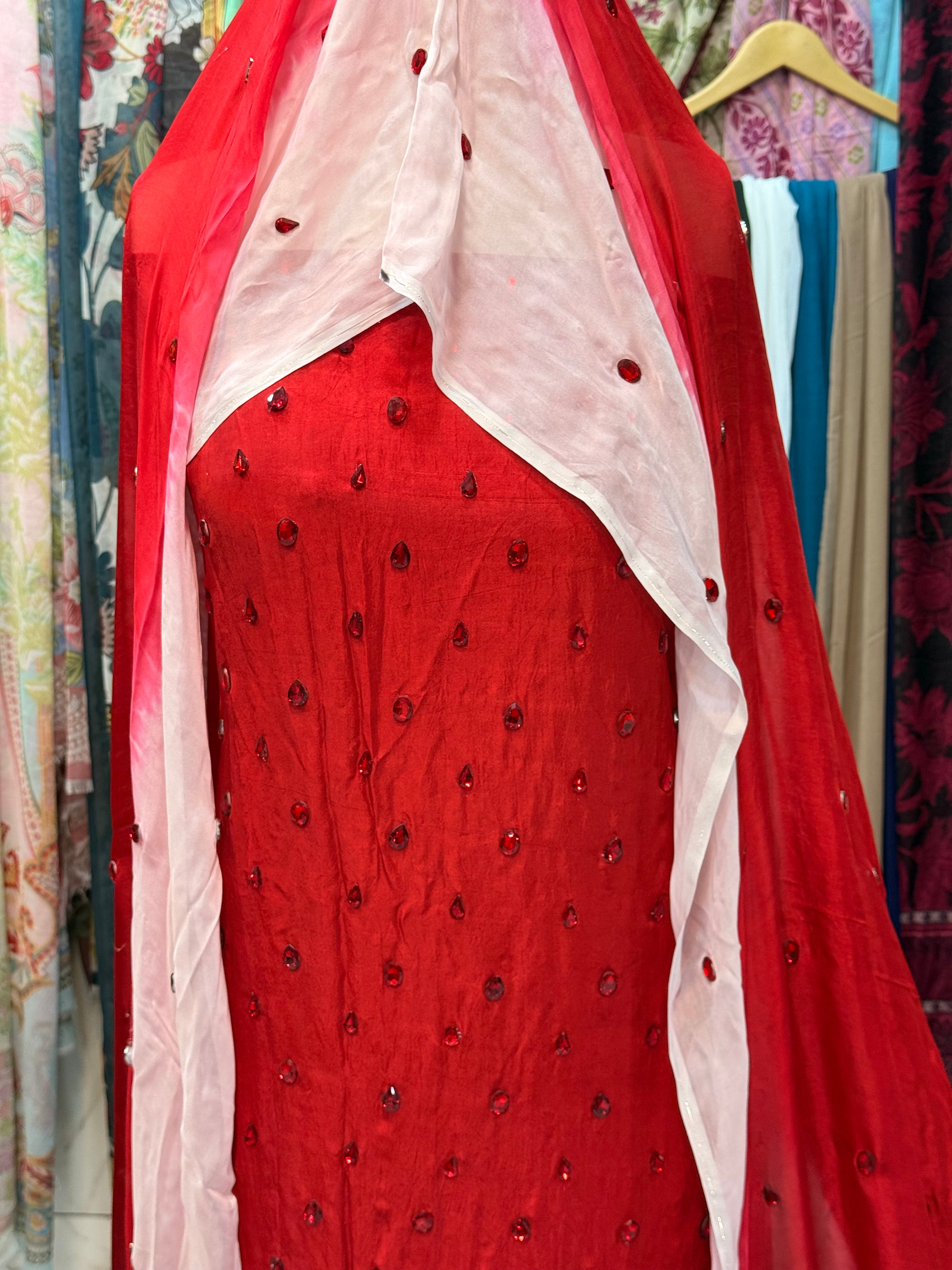 Hand Embellished Dress (unstich)
