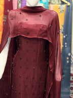 Hand Embelishment Dress (unstich)