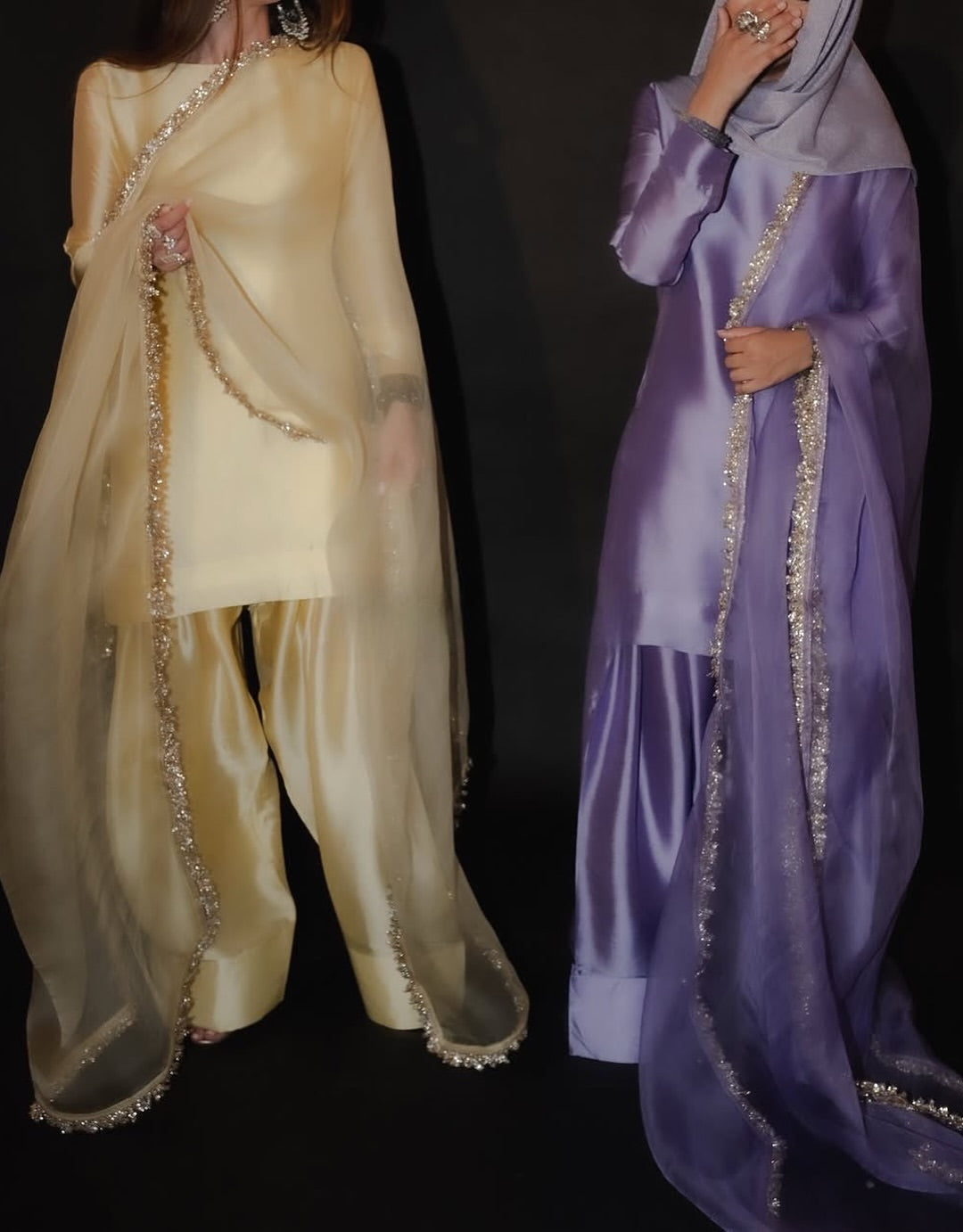 Plain Silk Dress