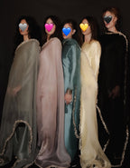 Plain Silk Dress (stiched)