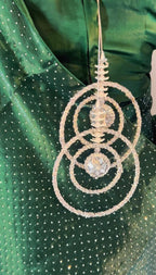 Stone Work Saree (stiched)