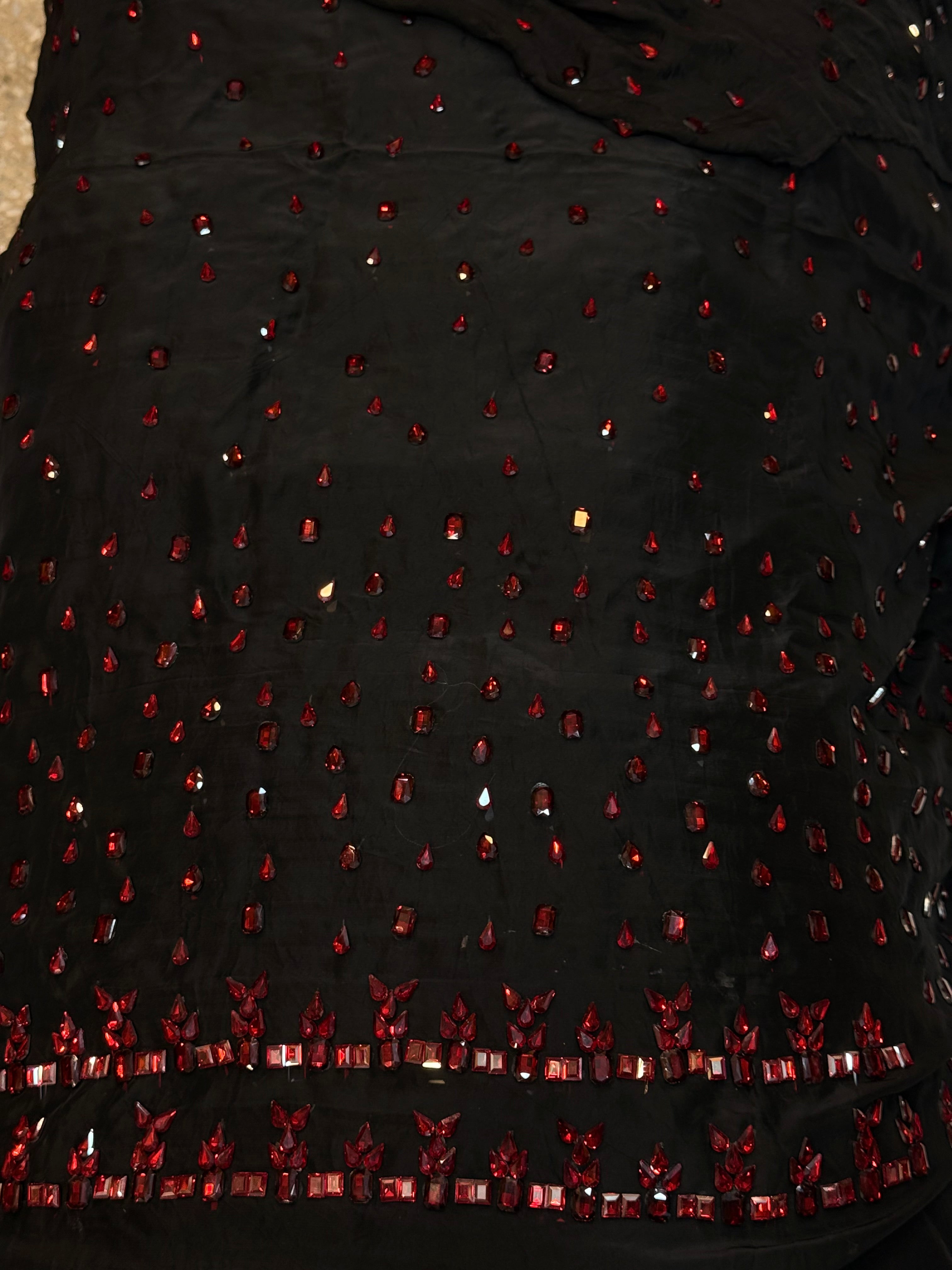 Hand Embellished Dress (unstich)