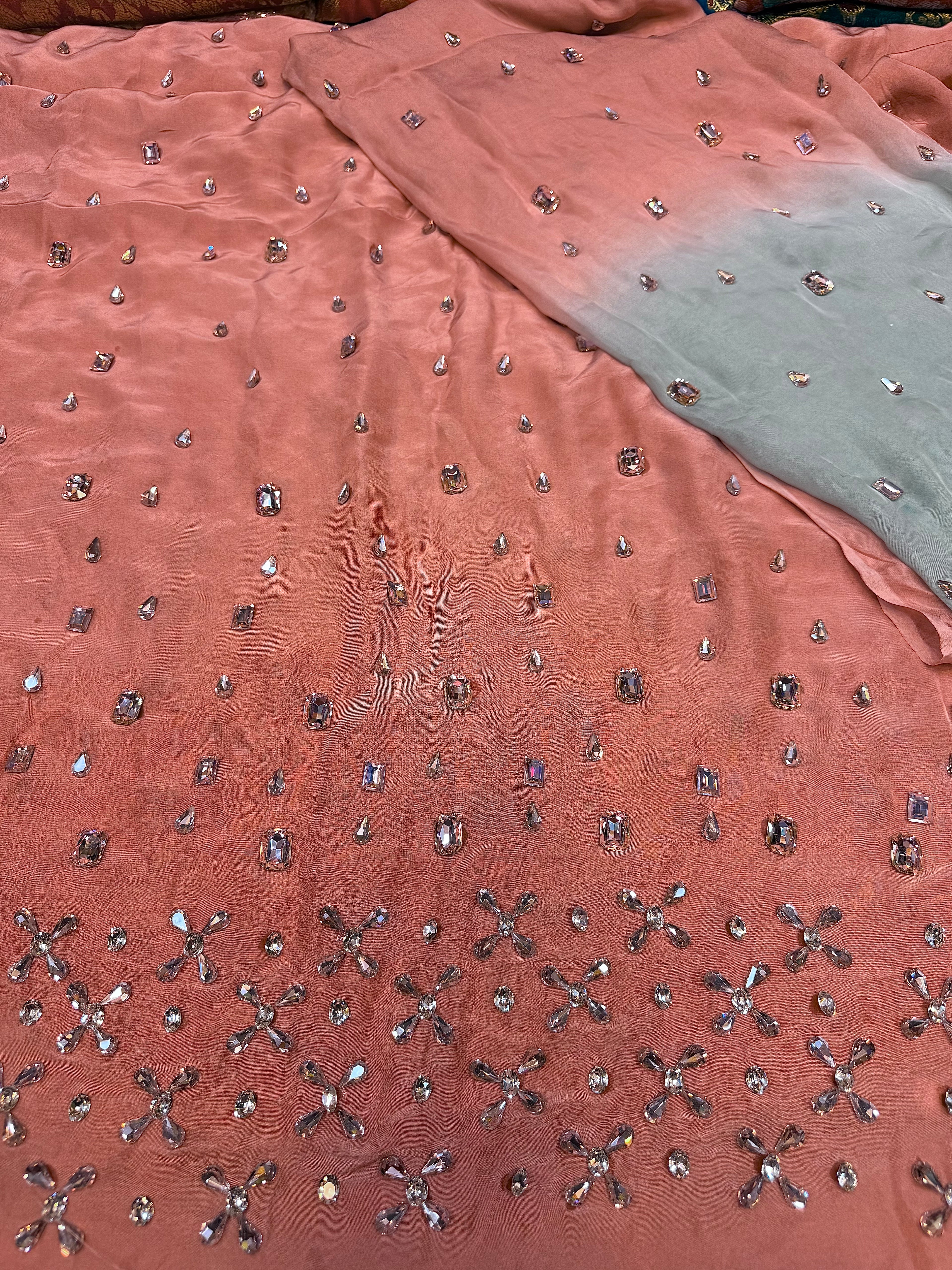 Hand Embellished Dress (unstich)