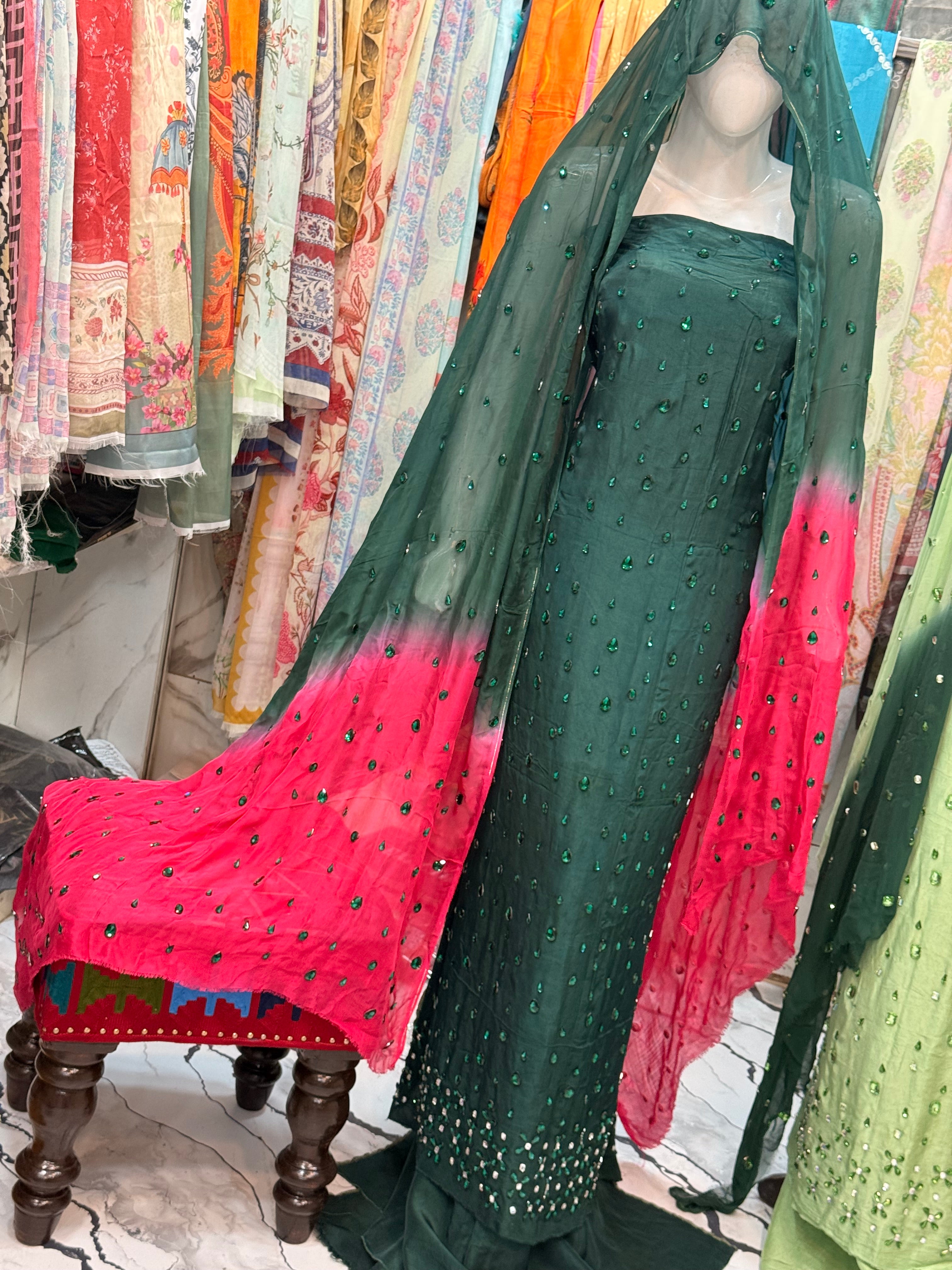 Hand Embelishment Dress