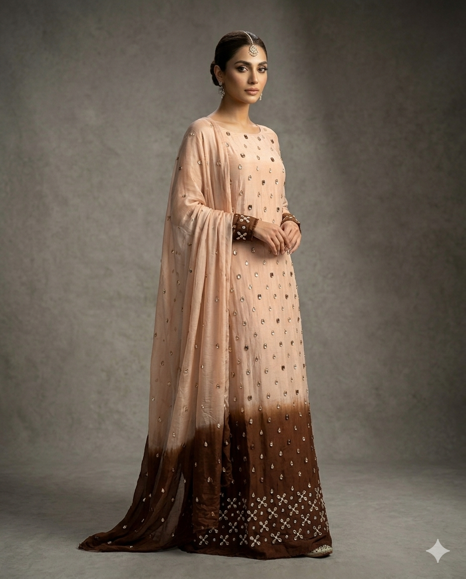 Hamd Embellished Dress (unstich)