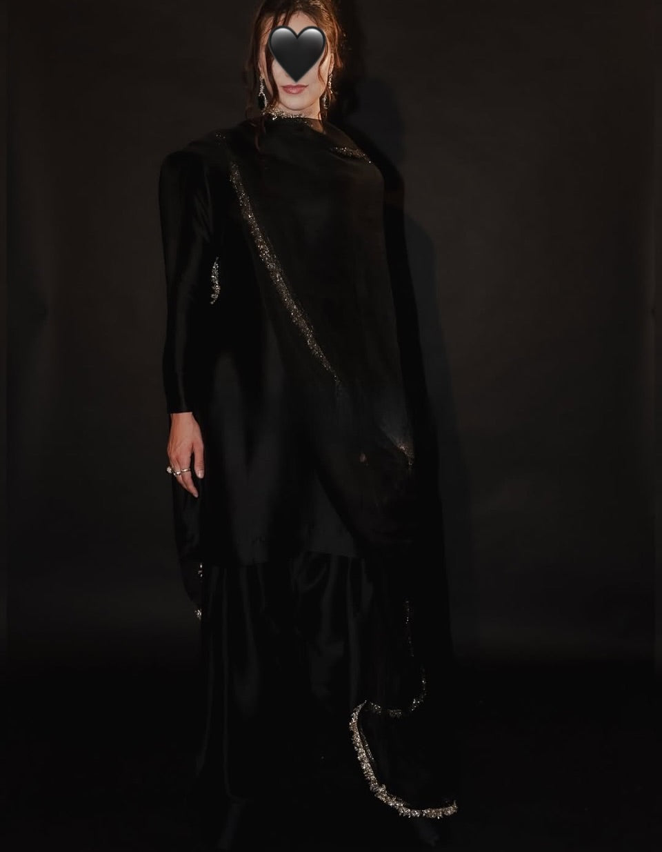 Plain Silk Dress (stiched)