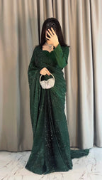 Stone Work Saree (stiched)