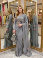 Muse Work Saree (stiched)