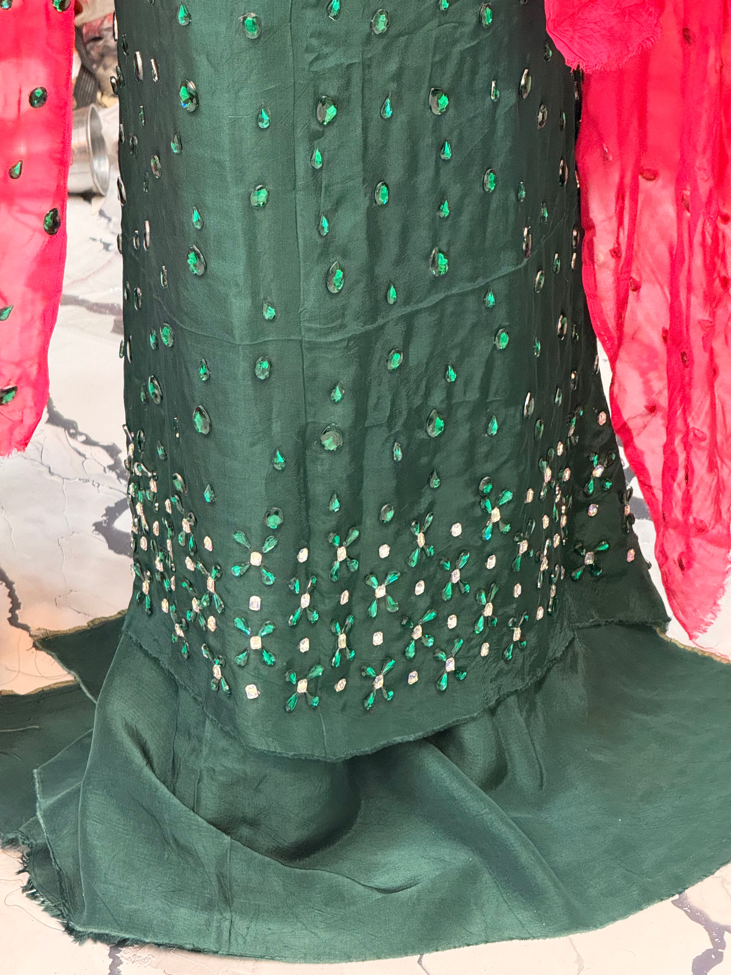 Hand Embelishment Dress