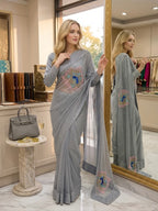 Muse Work Saree (stiched)