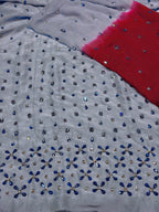 Hand Embellished dress (unstich)
