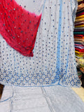 Hand Embellished dress (unstich)