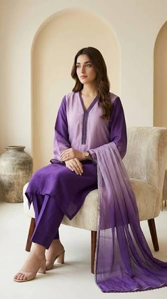 Shamoze Silk Digital Tye ‘N’ Dye Print Shirt & Trouser